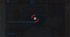 Desktop Screenshot of fcshkupi.com